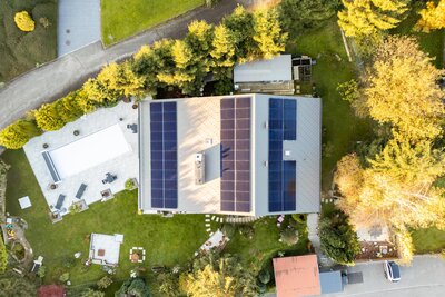 Aufdach PV-Anlage - Schwarzenberg